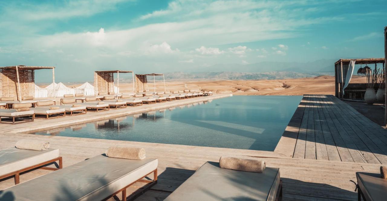 Les Terrasses D'Agafay Hotell El Karia Eksteriør bilde