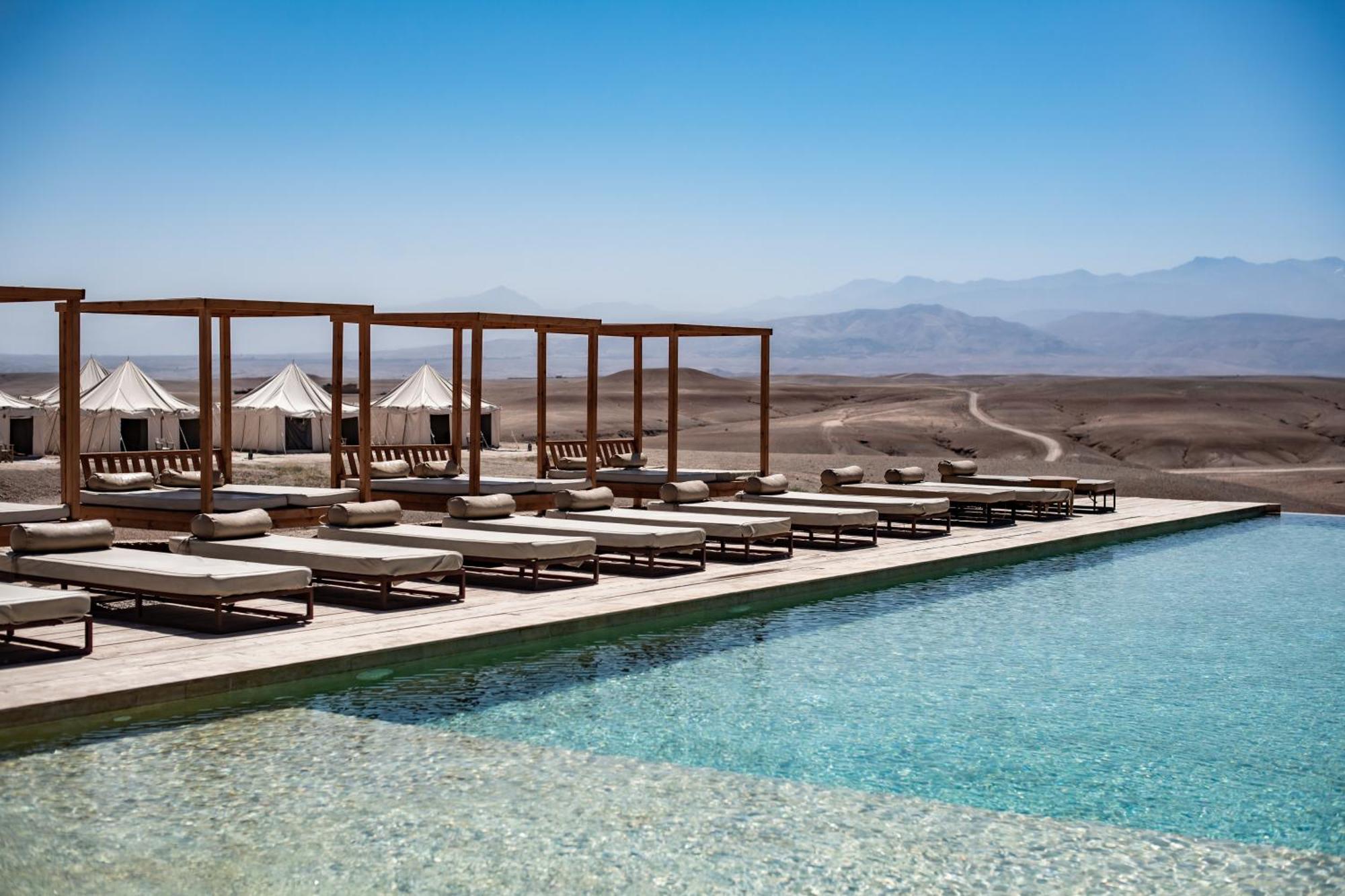Les Terrasses D'Agafay Hotell El Karia Eksteriør bilde
